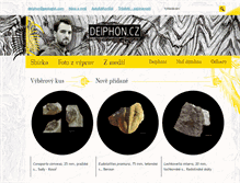 Tablet Screenshot of deiphon.cz